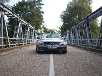 Mercedes R129 500SL 129.066 Motiv: Eisenbrücke Drusenheim Frankreich
